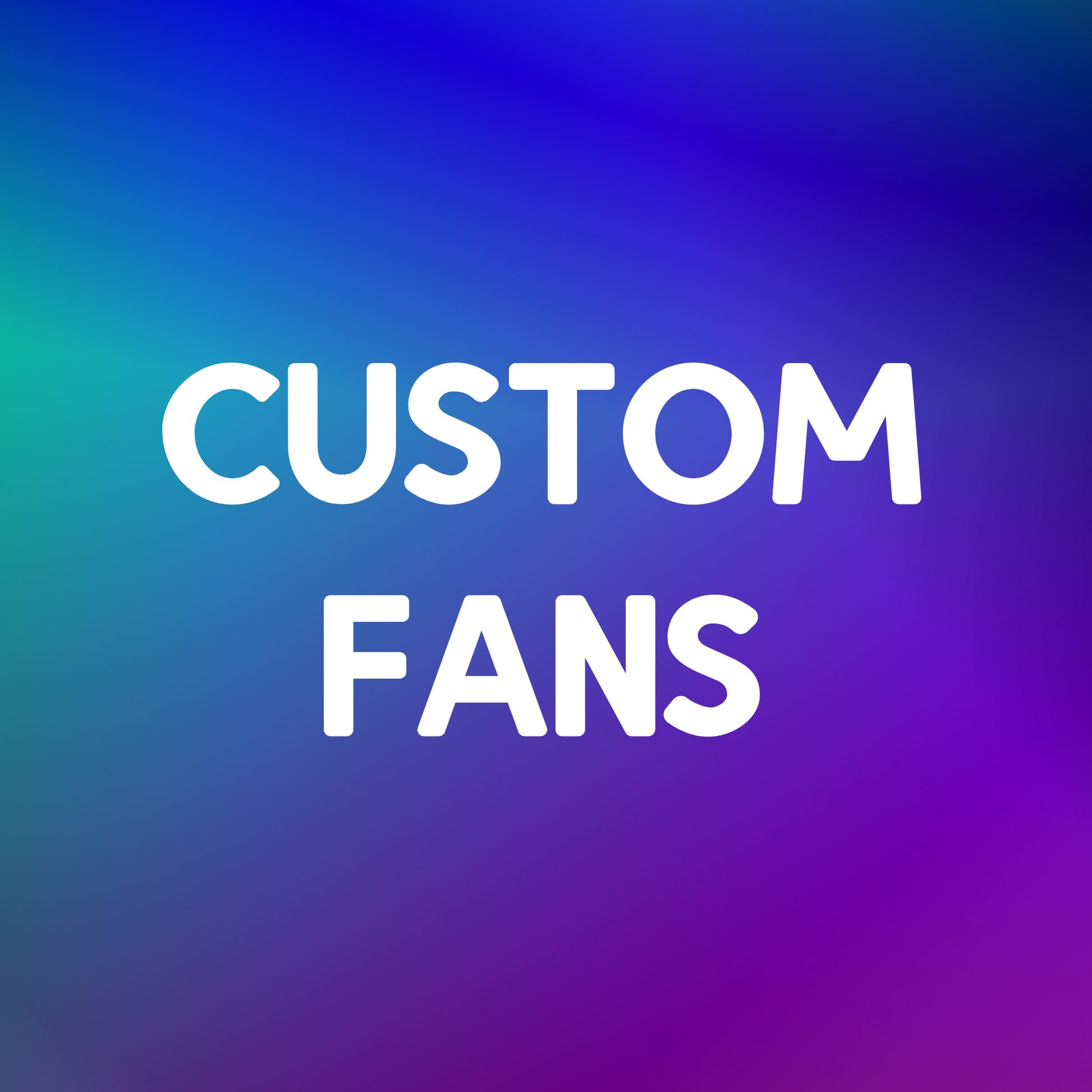 Custom Party Fans