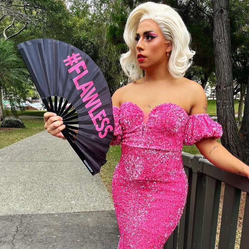 Flawless UV Party Fan