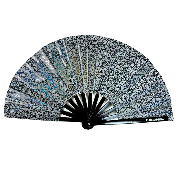 Dazzling Reflective Party Fan - Glossy