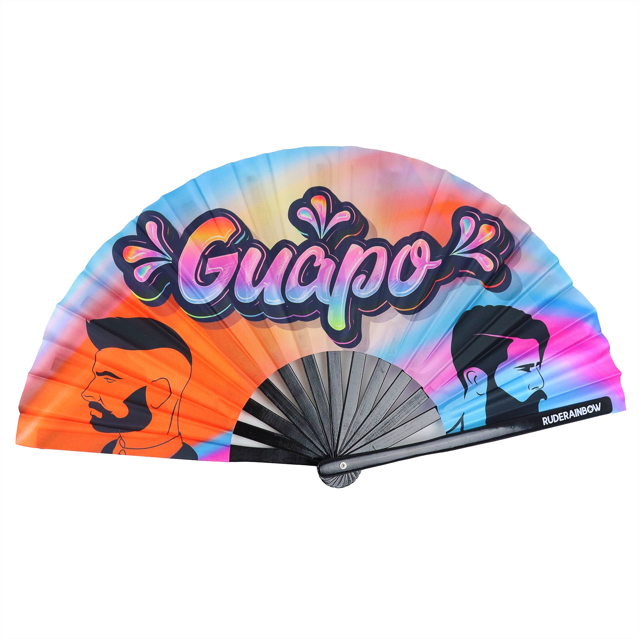Printed Fans Rude Guapo UV Party Fan – Rude Rainbow