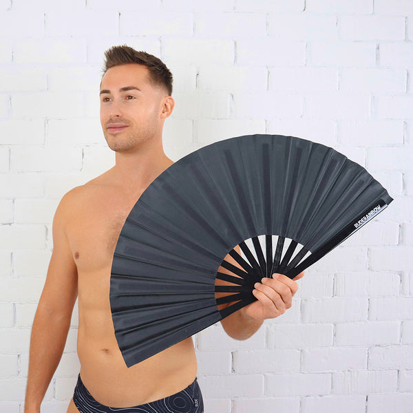 Black Party Fan