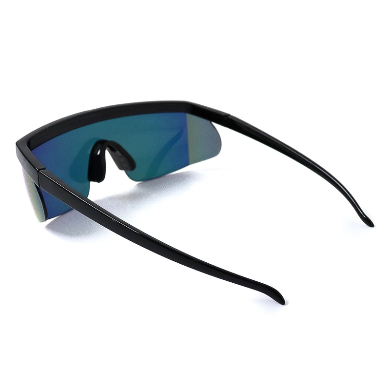 Poof Doof Festival Visor Sunglasses - Black