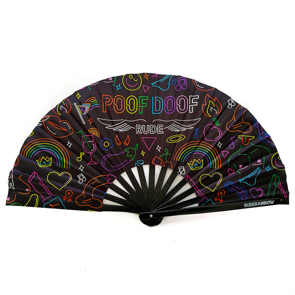 Poof Doof UV Party Fan