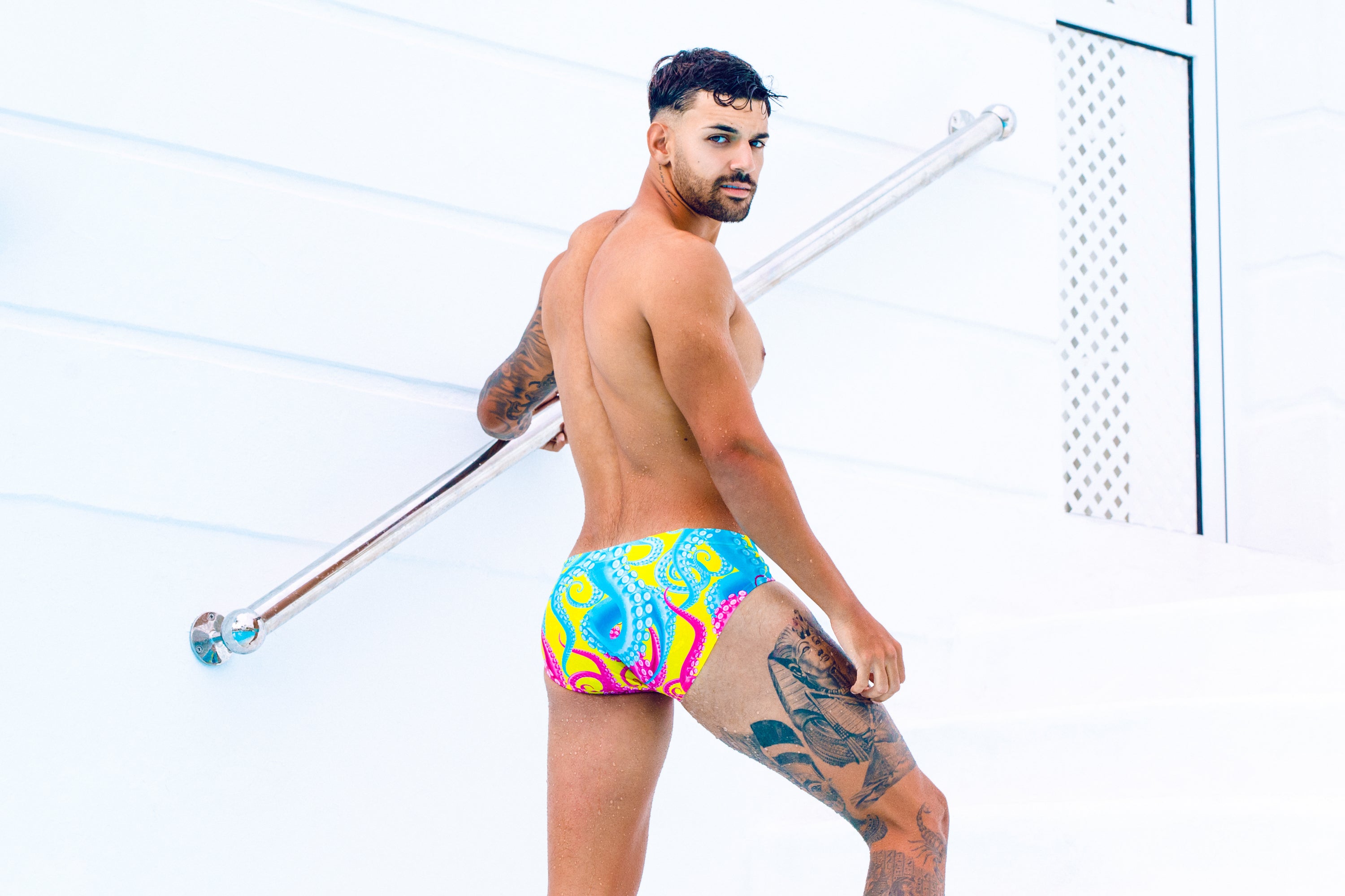 Tentacle Twist Swim Brief