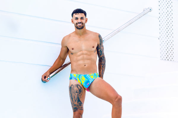 Tentacle Twist Swim Brief