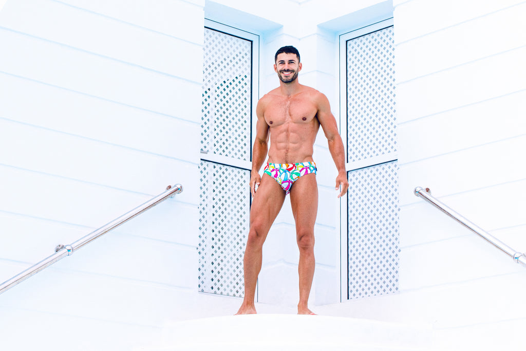Beach Ball Blitz Swim Brief