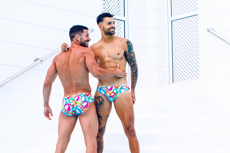 Beach Ball Blitz Swim Brief