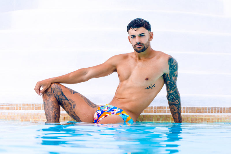 Cockatoo Craze Swim Brief