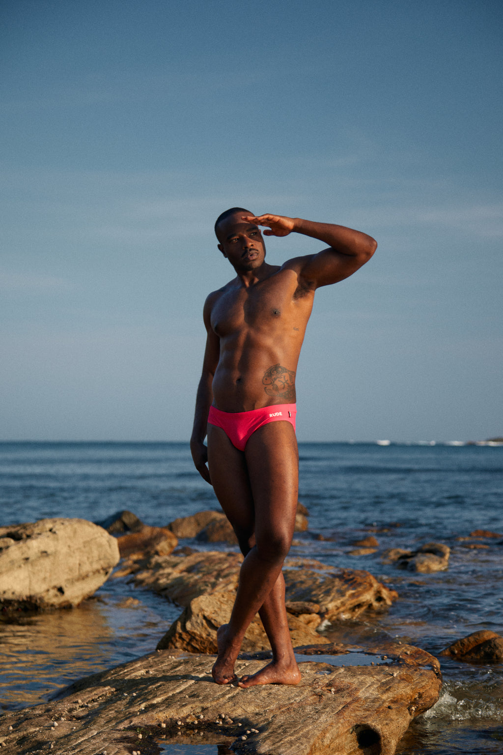 Paradise Pink Swim Brief