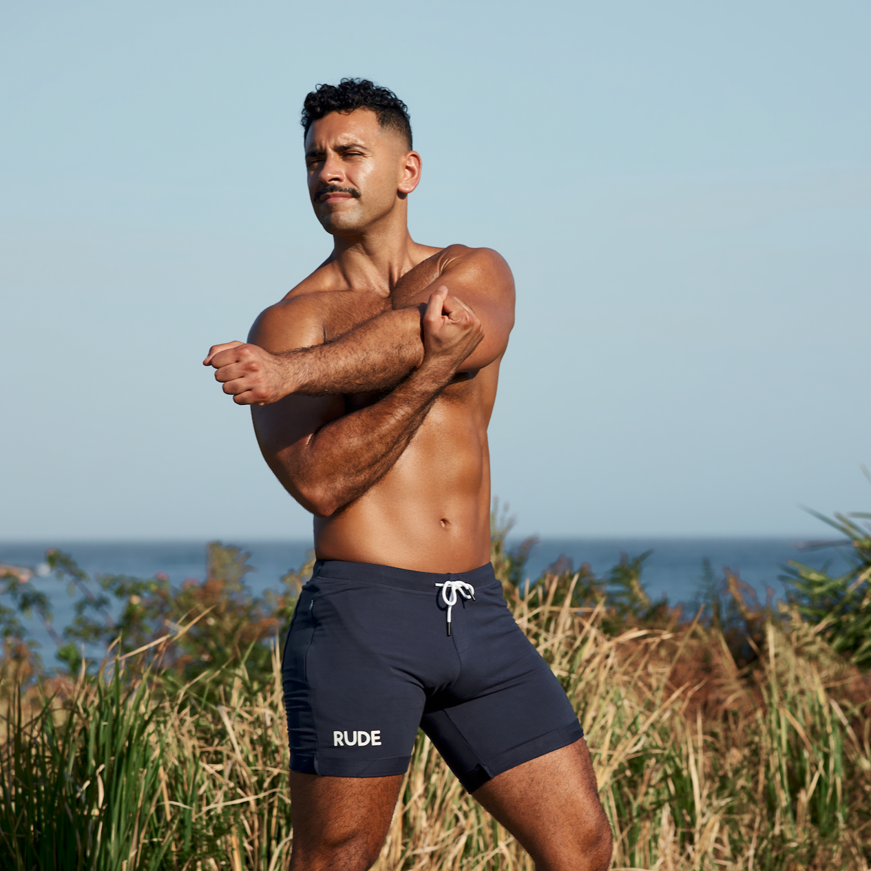 Rude Shortie Shorts - Navy