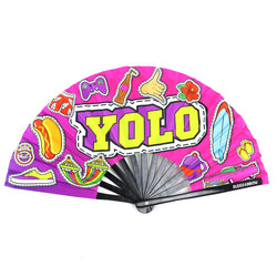 YOLO UV Party Fan