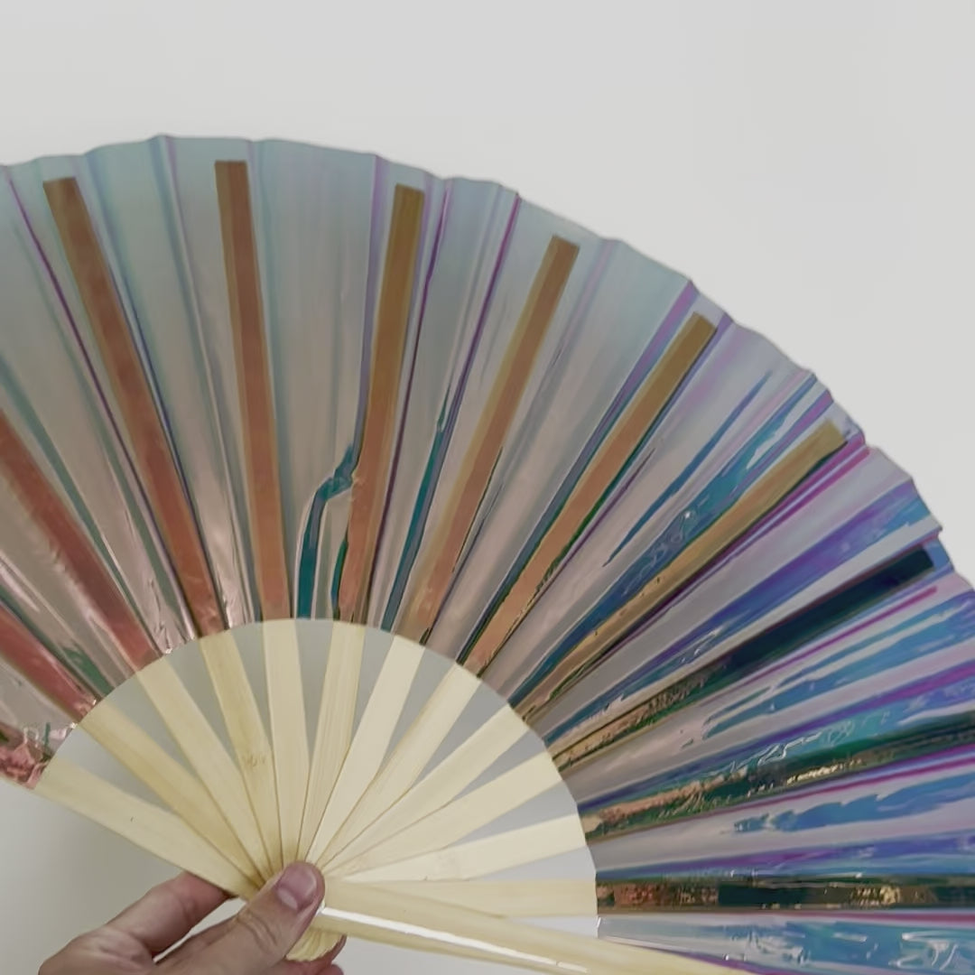 Bronze PVC Party Fan