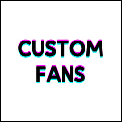 Custom Party Fans