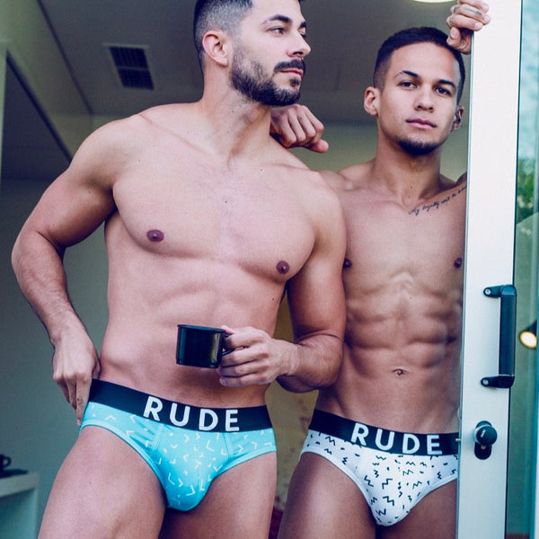 Rude Rogers Brief - White