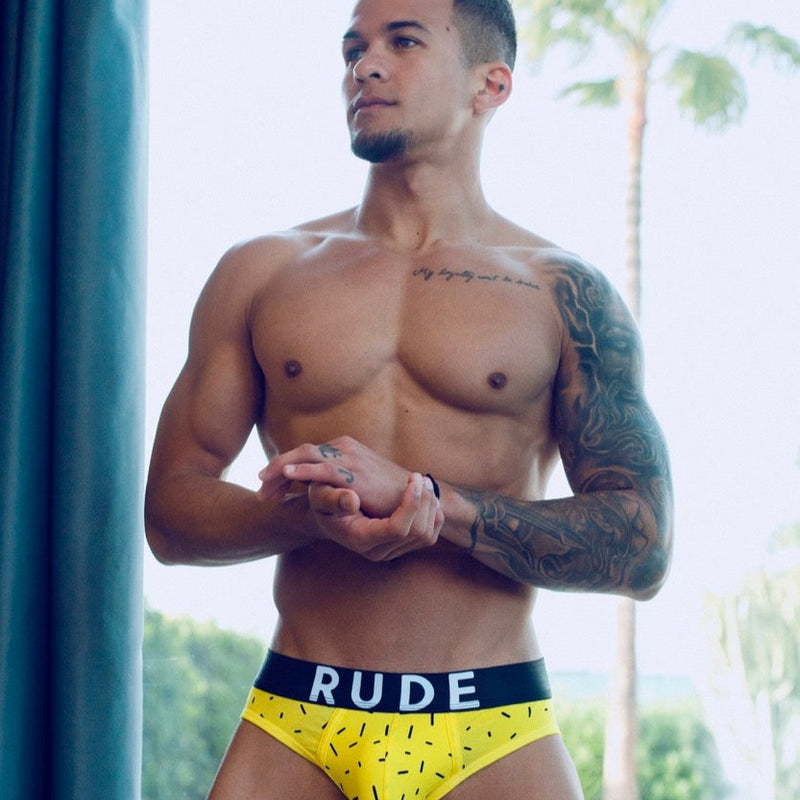 Rude Rogers Brief - Yellow