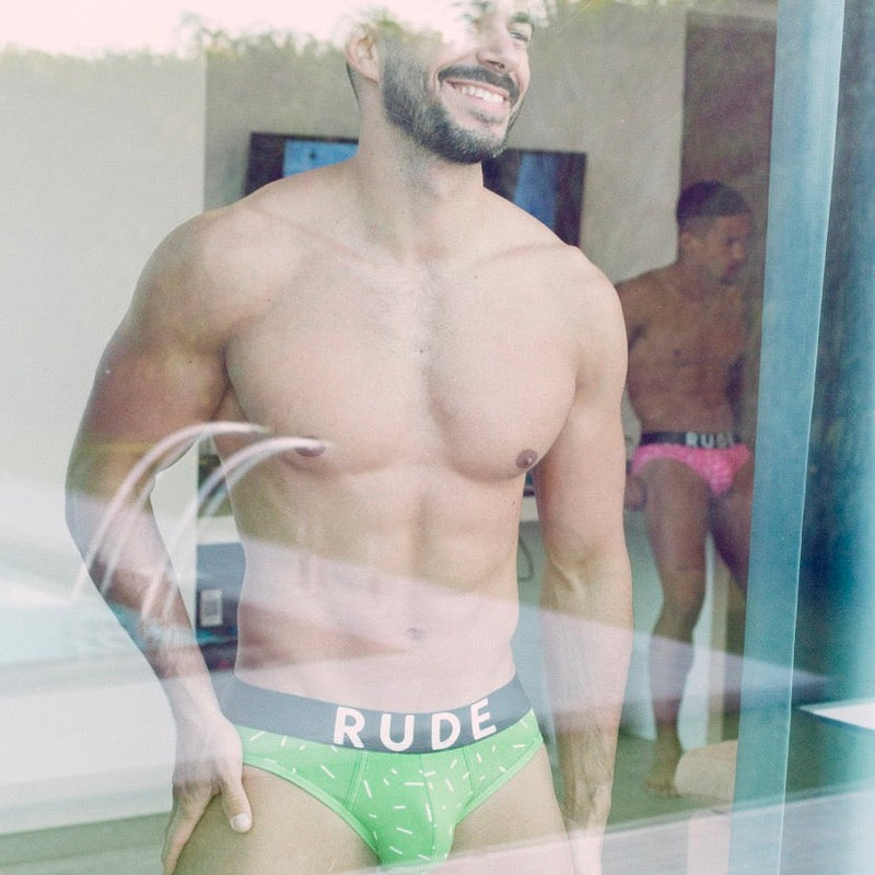 Rude Rogers Brief - Green