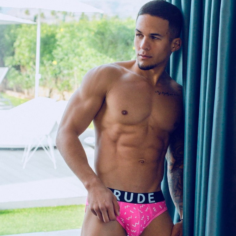 Rude Rogers Brief - Pink