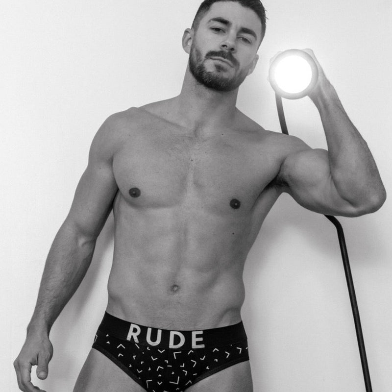 Rude Rogers Brief - Black