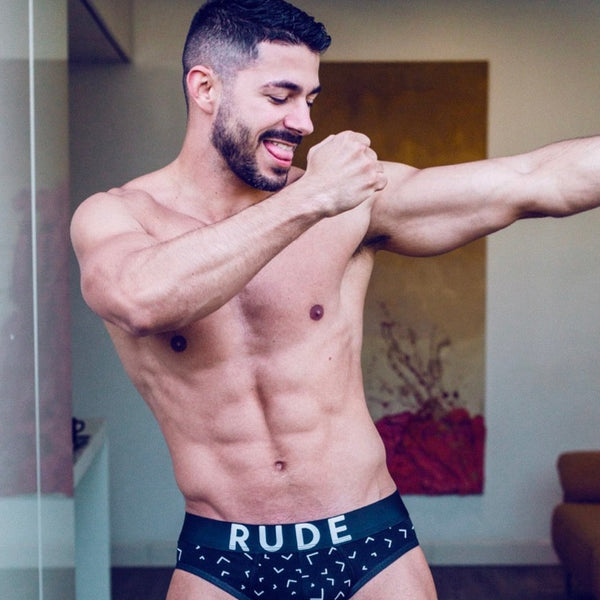 Rude Rogers Brief - Black