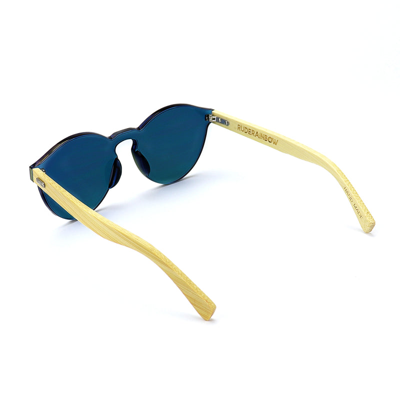 Black Bamboo Sunglasses - Rude Rainbow Gay Party Summer