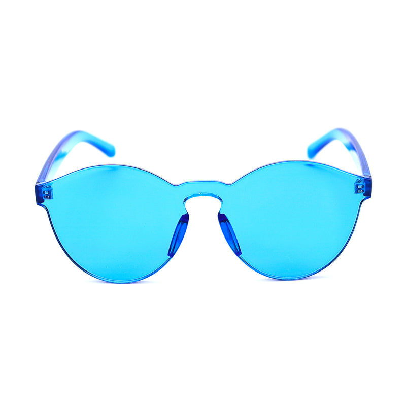Blue Jelly Sunglasses - Rude Rainbow Gay Party Summer