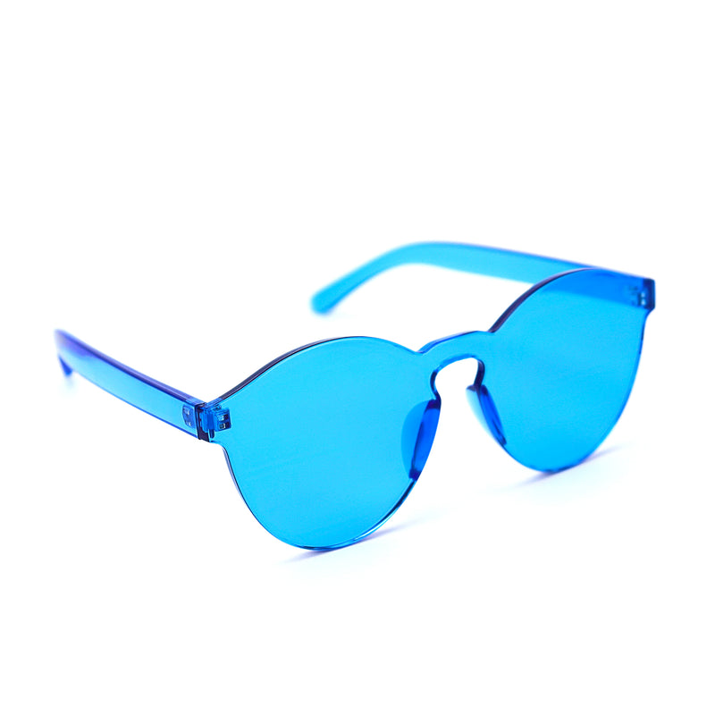 Blue Jelly Sunglasses - Rude Rainbow Gay Party Summer