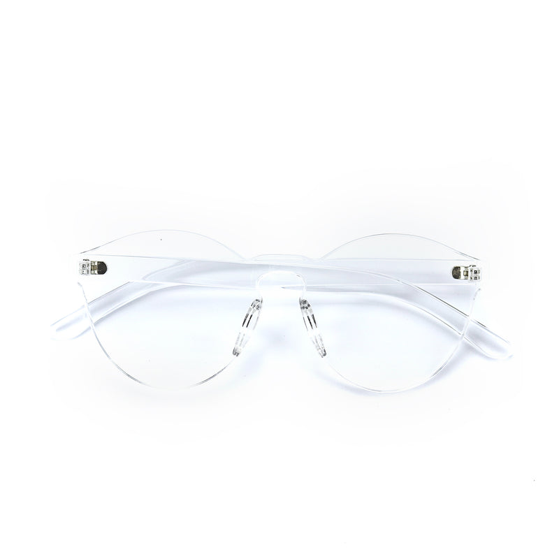 Clear Jelly Sunglasses - Rude Rainbow Gay Party Summer