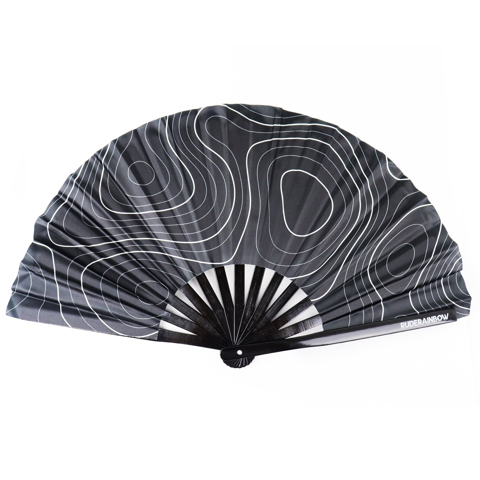 Printed Fans Rude Contours UV Party Fan – Rude Rainbow