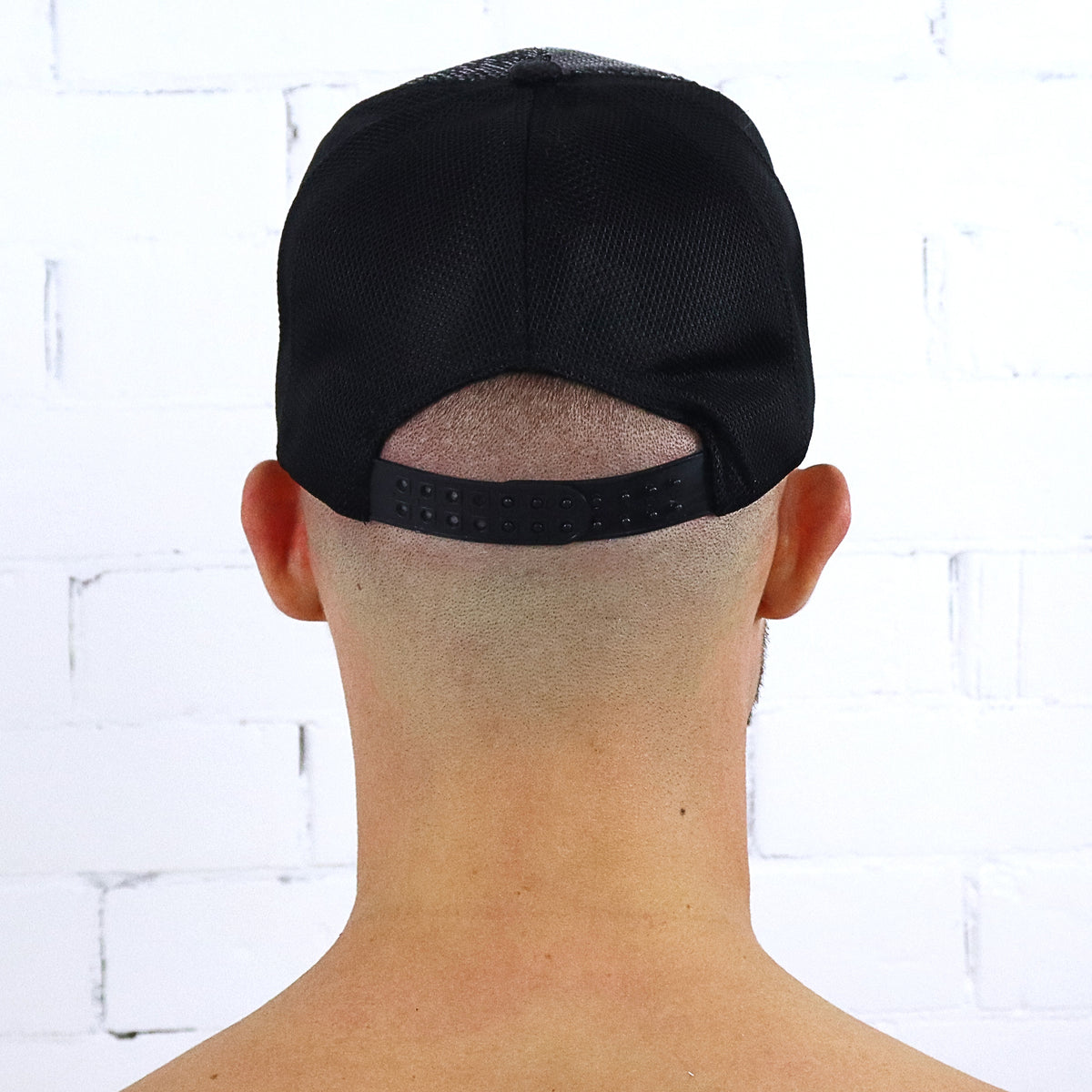 Disco Fever Black Rainbow Sequin Cap