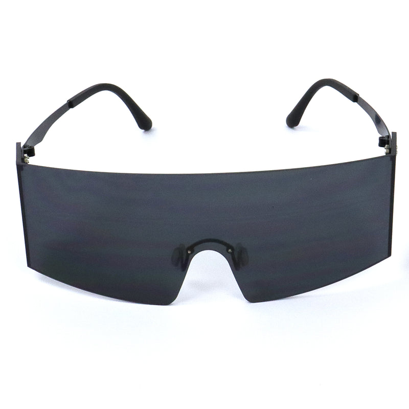 Festival Reflectors Sunglasses - Black