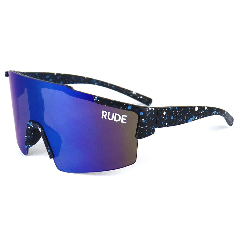 Reflective Sunglasses - Space/Blue