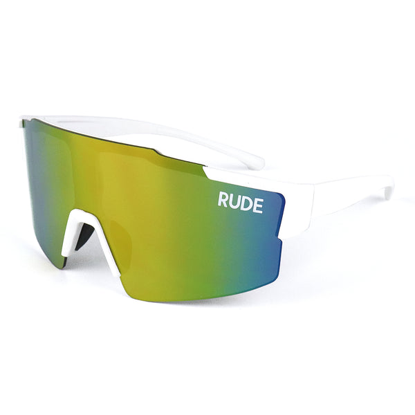 Reflective Sunglasses - White