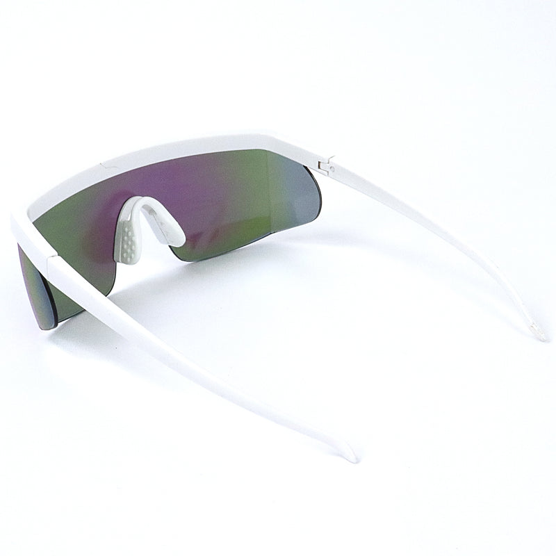 Festival Visor Sunglasses - White