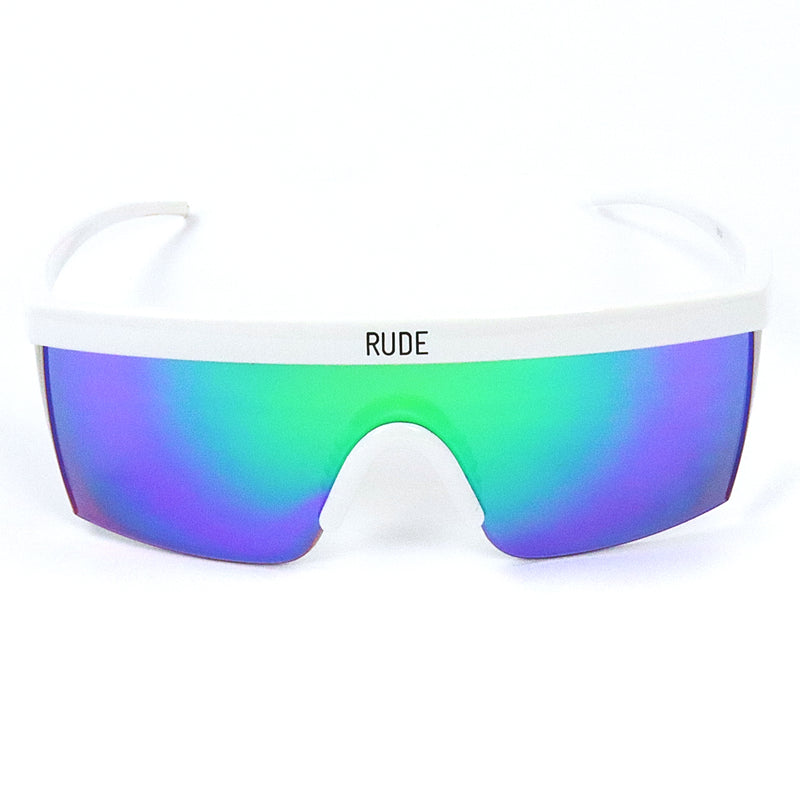 Festival Visor Sunglasses - White