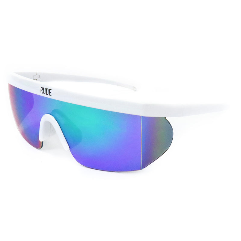 Festival Visor Sunglasses - White