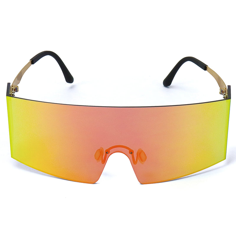 Festival Reflectors Sunglasses - Gold