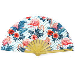 Flaming Flamingos Party Fan