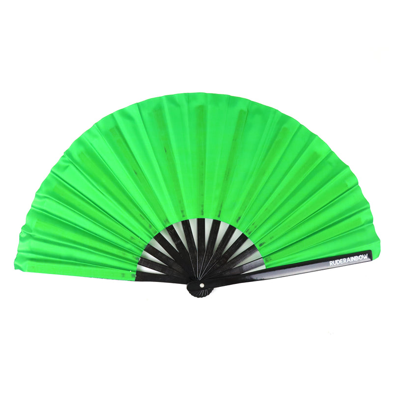 Green UV Party Fan