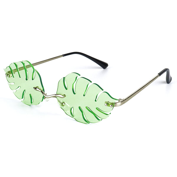 Leafy Sunglasses - Green