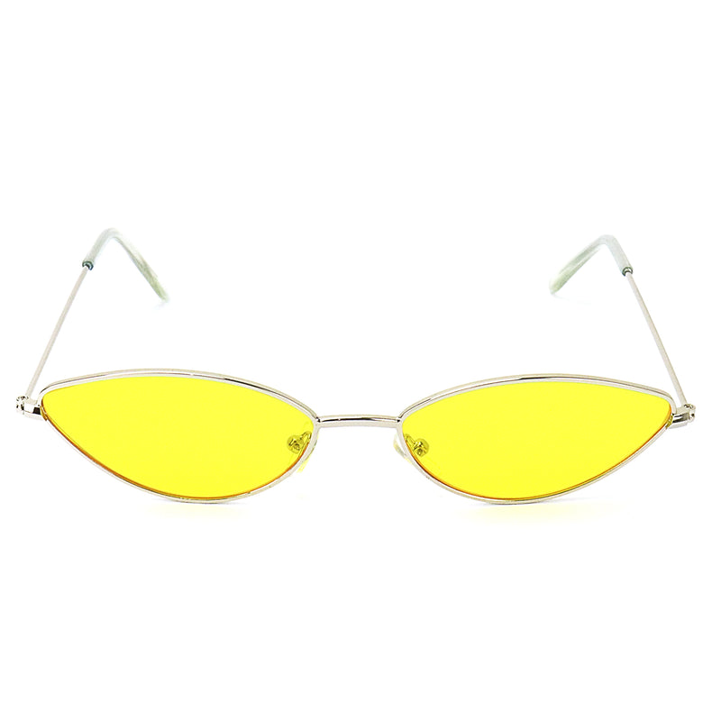 Library Is Open Sunglasses - Yellow