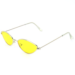Library Is Open Sunglasses - Yellow