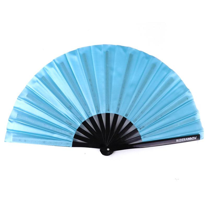 Printed Fans Rude Blue (Light) UV Party Fan – Rude Rainbow