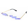 Lightning Bolt Sunglasses - Blue