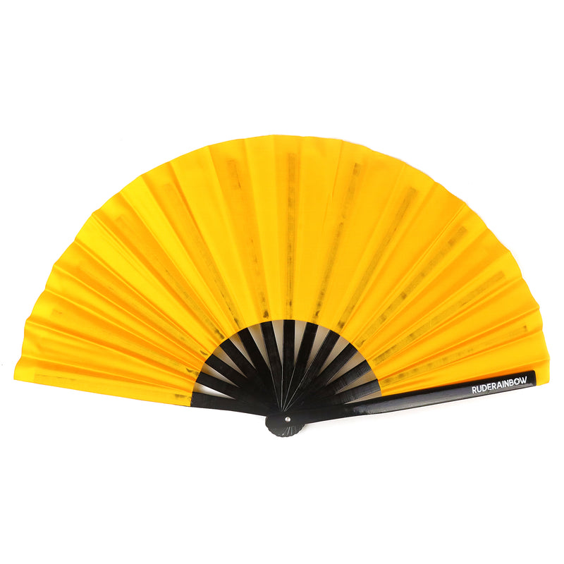 Orange UV Party Fan