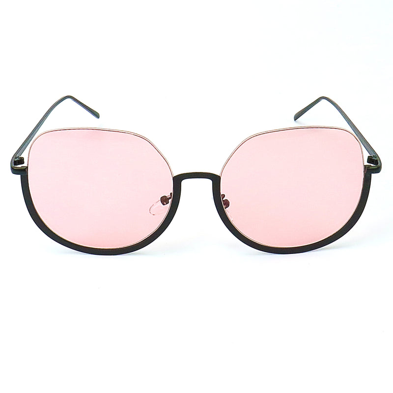 Oversized Realness Sunglasses - Pink