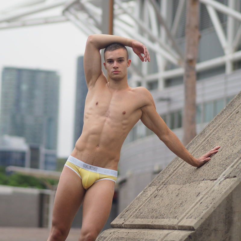 Rude Bamboo Brief - Yellow