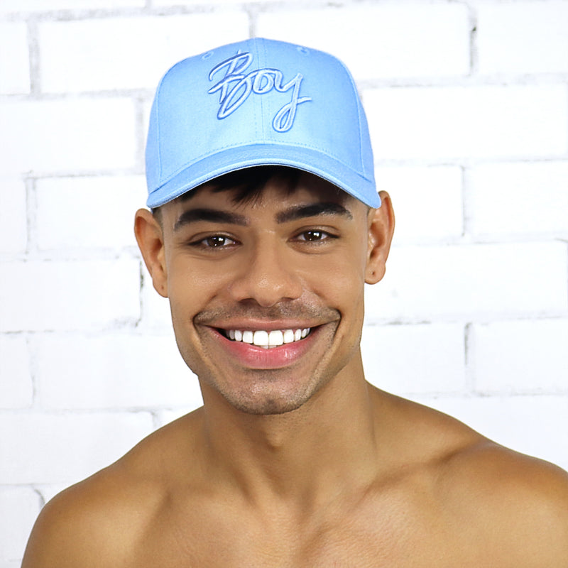 Baby Blue Boy Cap - Rude Rainbow Gay Party Summer