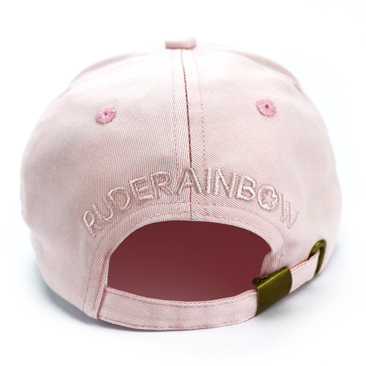 Pastel Pink Snack Cap - Rude Rainbow Gay Party Summer