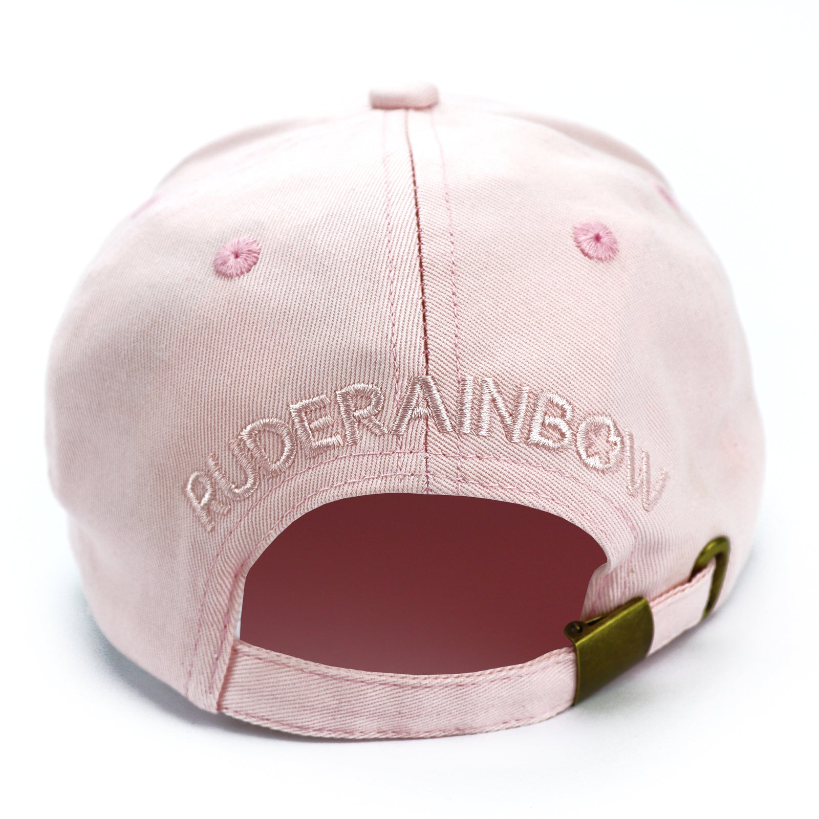 Pastel Pink Snack Cap Rude Rainbow