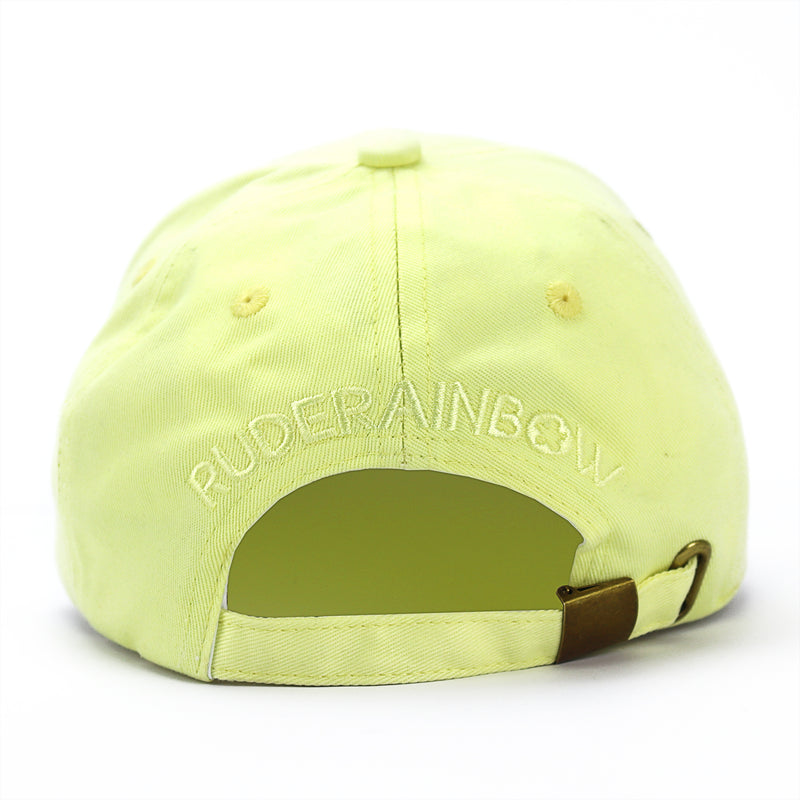 Pastel Yellow Banana Cap - Rude Rainbow Gay Party Summer